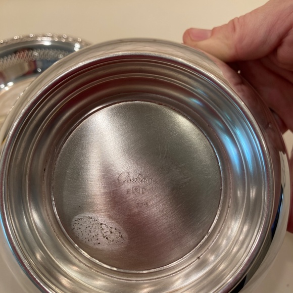 Silver plate bowl and saucer! - Picture 2 of 4